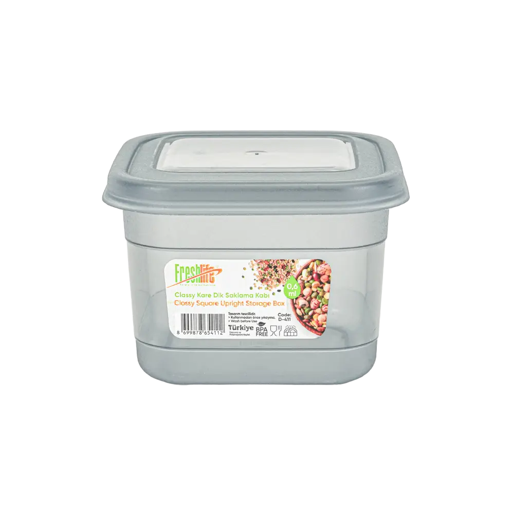 Classy Square Stor Box 0.6L