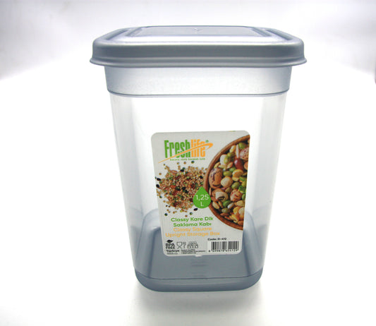 Classy Square Stor Box 1.25L