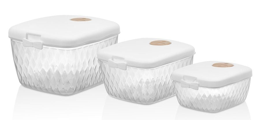 Storage Box 3 Pcs Set Plastic