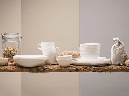 Cup & Saucer 12pc set Porcelain