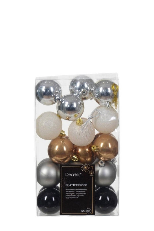 Balls Shtprf 30pc sh-mt-gl mix