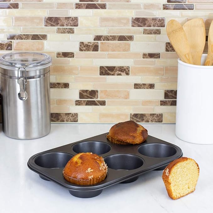 Muffin Pan N/Stick 6pc