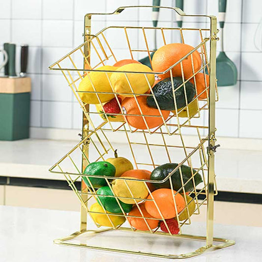 Fruit Basket w/Std Gld