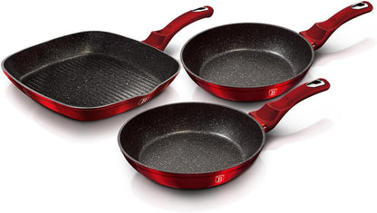 BH ML Cookware Set 3pc Burg