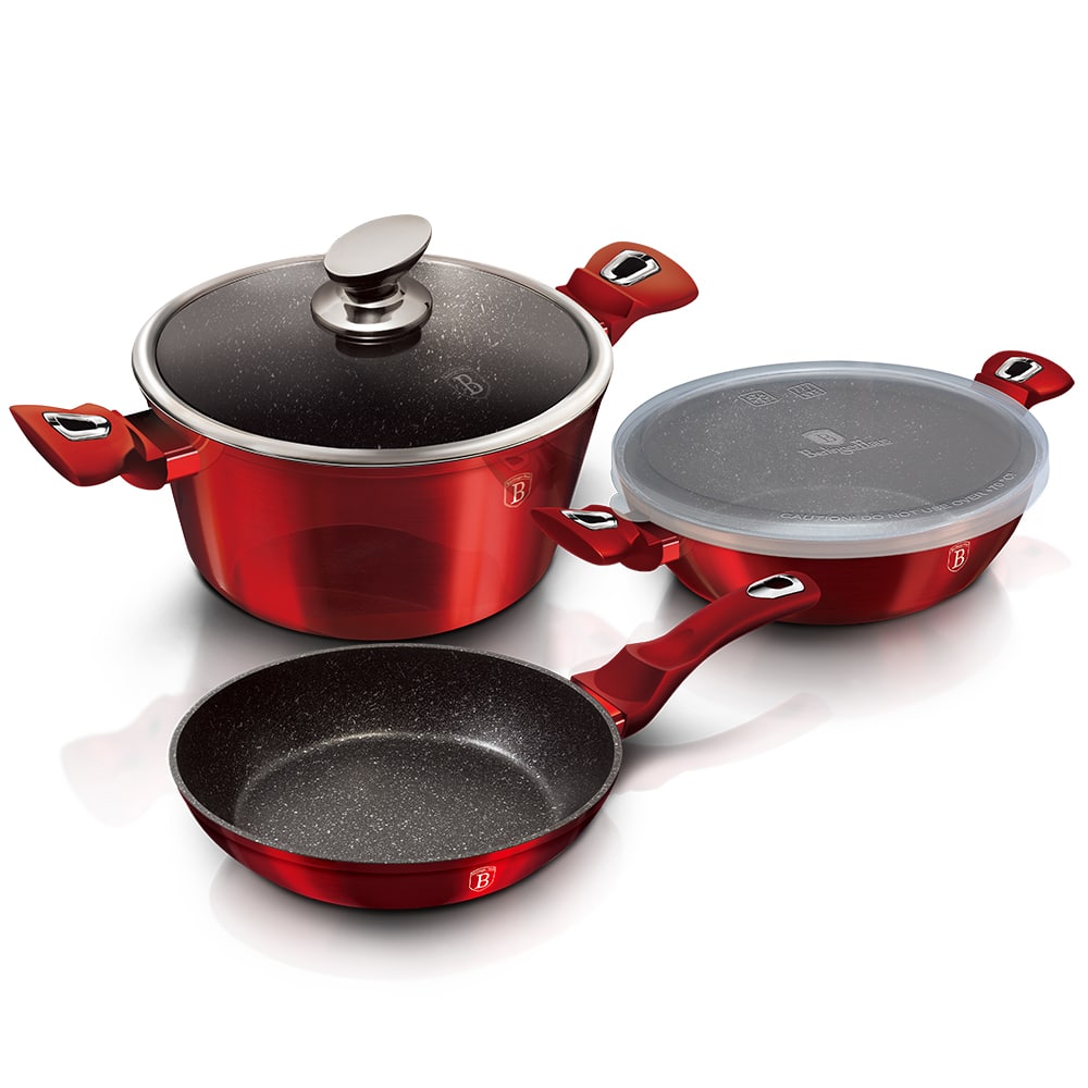 BH ML Cookware 5pcs Set Burg