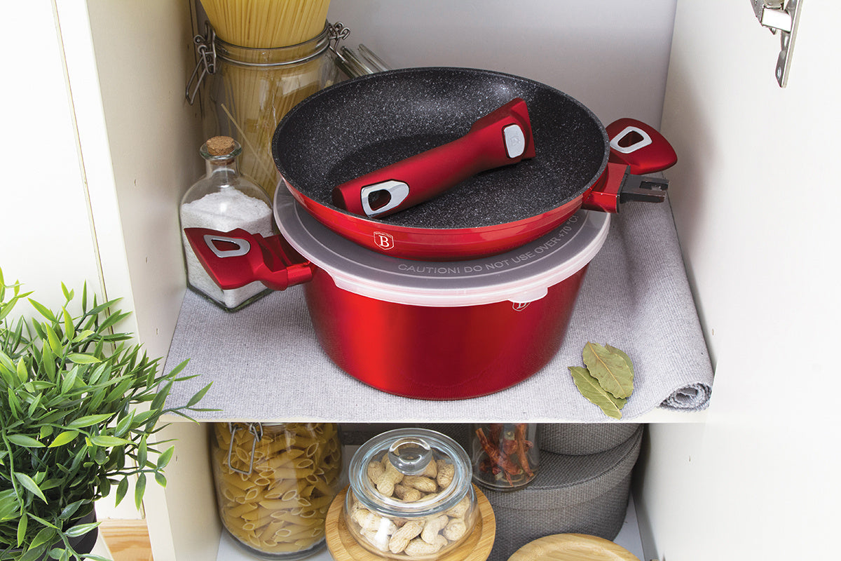 BH ML Cookware 13pc Set Burg