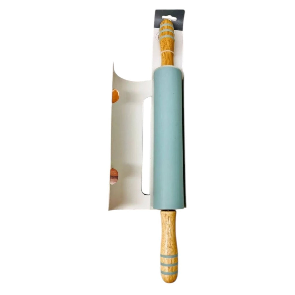 Silicone n Wood Roll Pin
