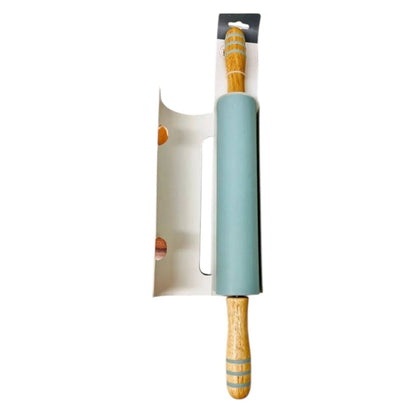 Silicone n Wood Roll Pin