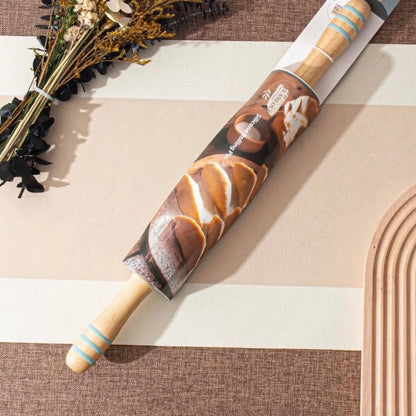 Silicone n Wood Roll Pin