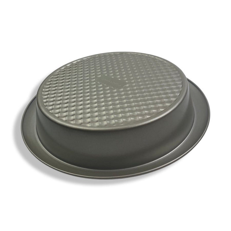 Non Stick Rnd Baking Pan 11.6in Gld
