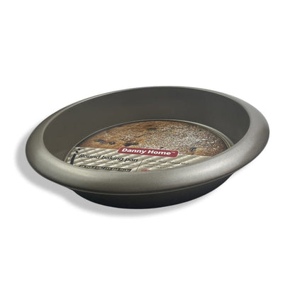 Non Stick Rnd Baking Pan 11.6in Gld