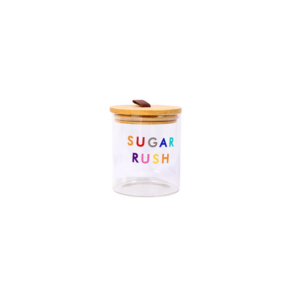DH Stylish Glass Storage Jar Set 3pc
