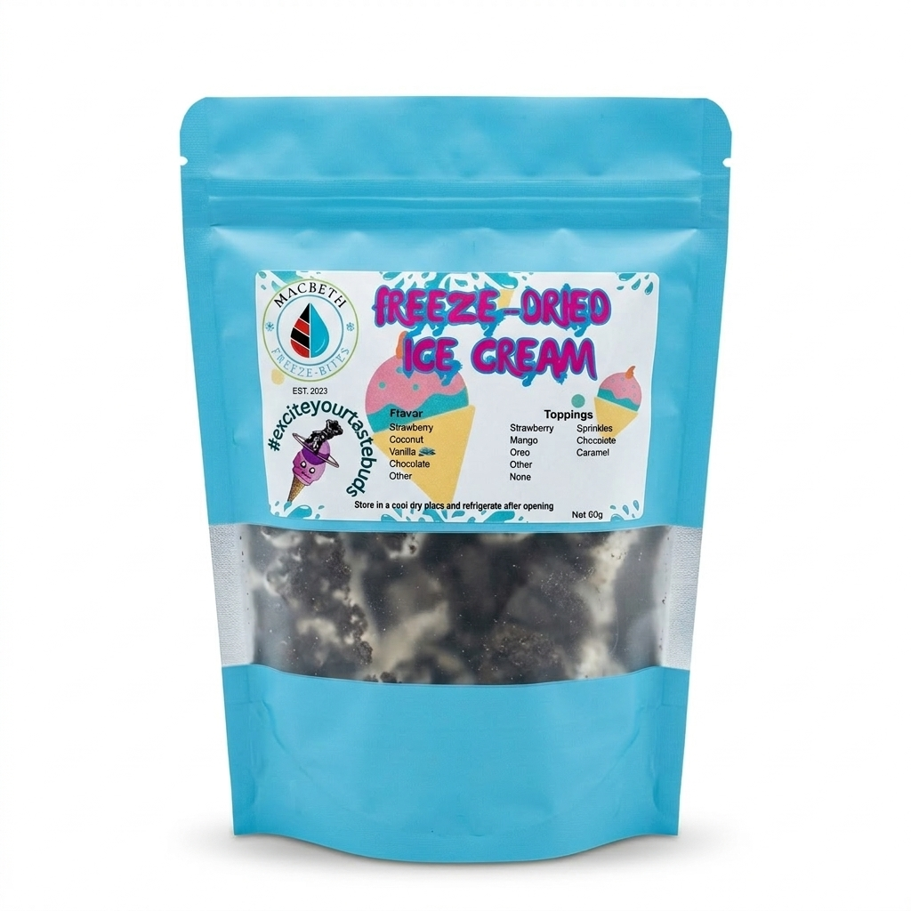 Freeze Dried Ice Cream Assorted 60g