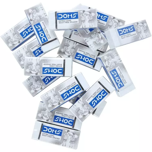 Doms Eraser White 20pc