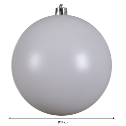Dec Baub Shtprf Wntr Wht 14cm