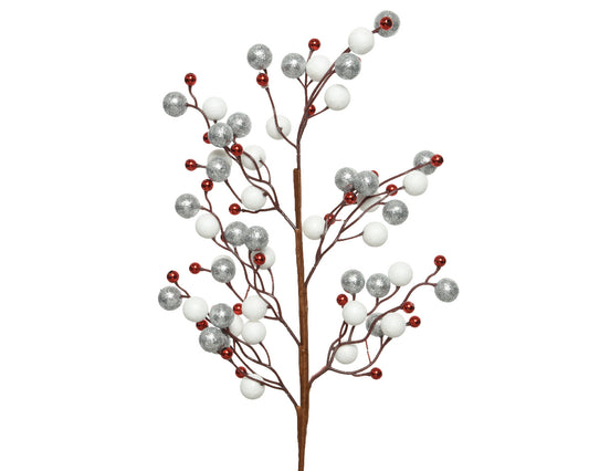 Dec Spray Foam White/Slvr