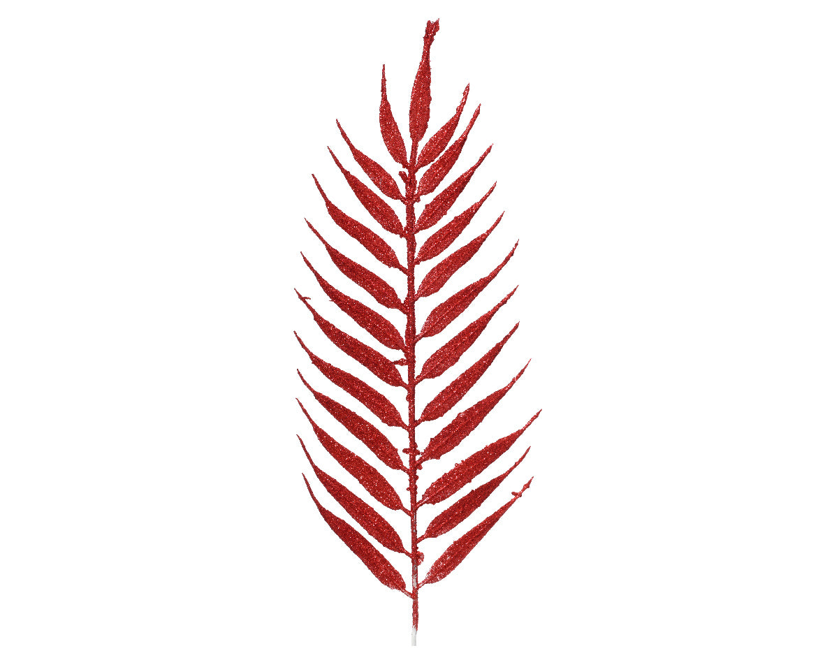 Dec Glttr Spray Xmas Red 4ct