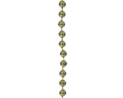 Dec Bead Garland Shiny R/Green