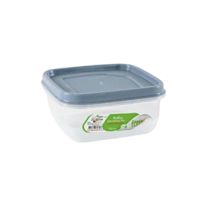 Rubby Sq Stor Container 250ml ast