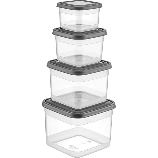 FL Square Container Set 4pc