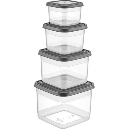 FL Square Container Set 4pc