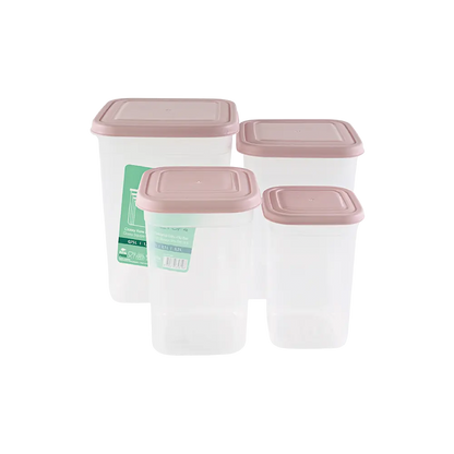 Classy Sq Stor Container St4pc