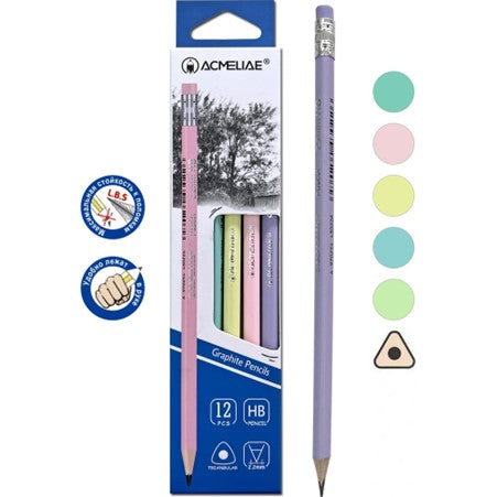 Acm Graph Tria Pencils 12pk HB