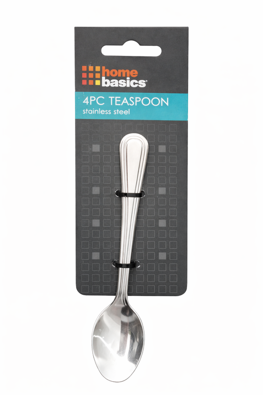 Tea Spoon 4pk Elegant SS