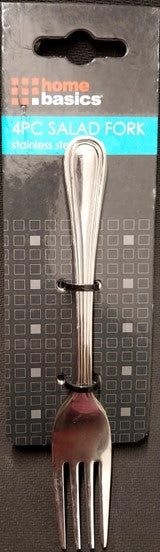 Salad Fork Elegant SS 4pc Set
