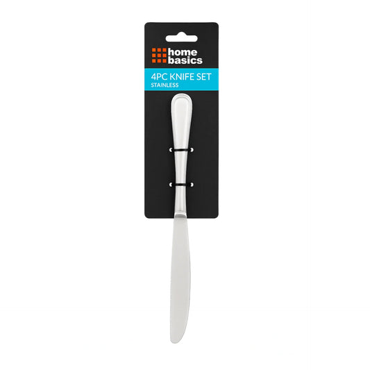 Dinner Knife SS 4pc Set