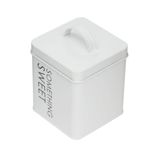 HB Somethin Sweet Canister Wht