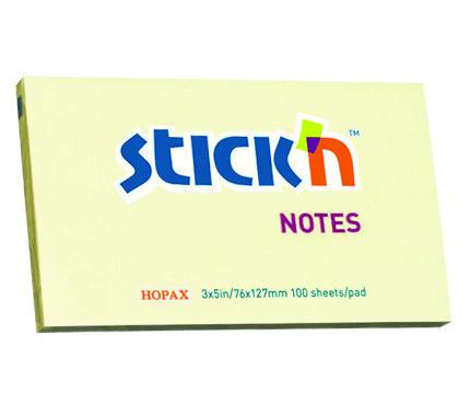 Stickn Notes Pad 100shts 3x5in E744