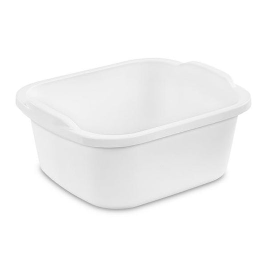 Sterlite 12Qt Dishpan White