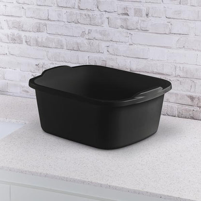 Sterlite 12Qt Dishpan Black