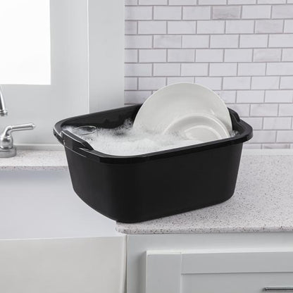 Sterlite 12Qt Dishpan Black