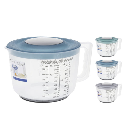 Plastic Measuring Jug 2L 18Cm Asst
