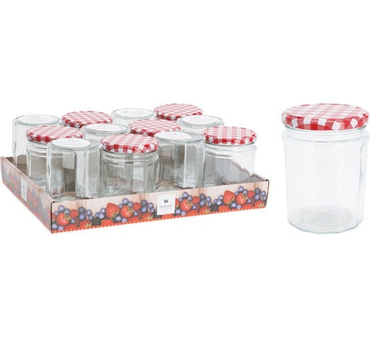 Glass Jar 450ml w/Metal Lid