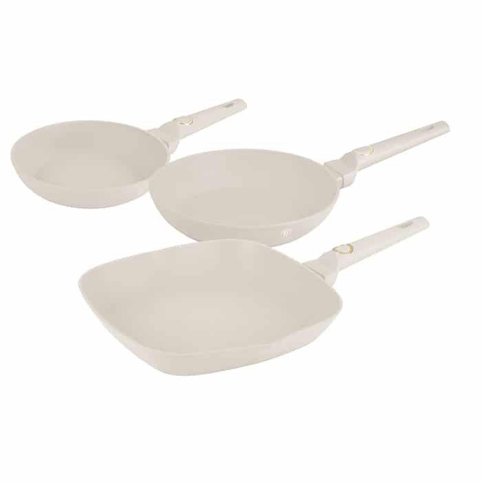 BH Saha Coll Fry Pan 3pc Set