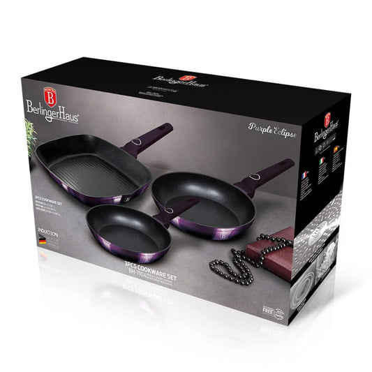 BH Fry/Pan Set Pur 3pc