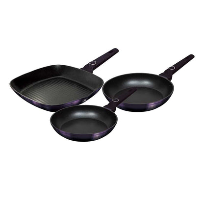 BH Fry/Pan Set Pur 3pc