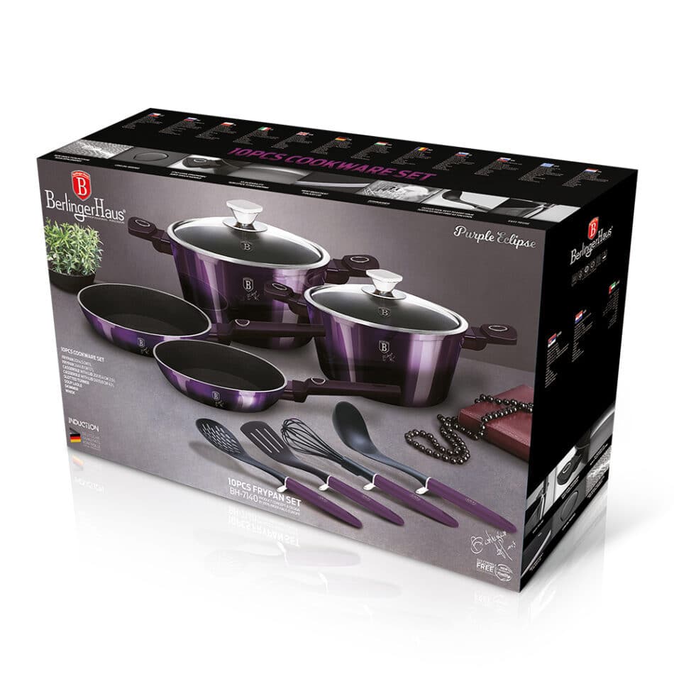 BH Cookware Set 10pc Pur
