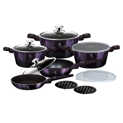 BH Cookware Set 13pc Pur