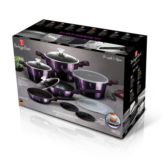 BH Cookware Set 13pc Pur