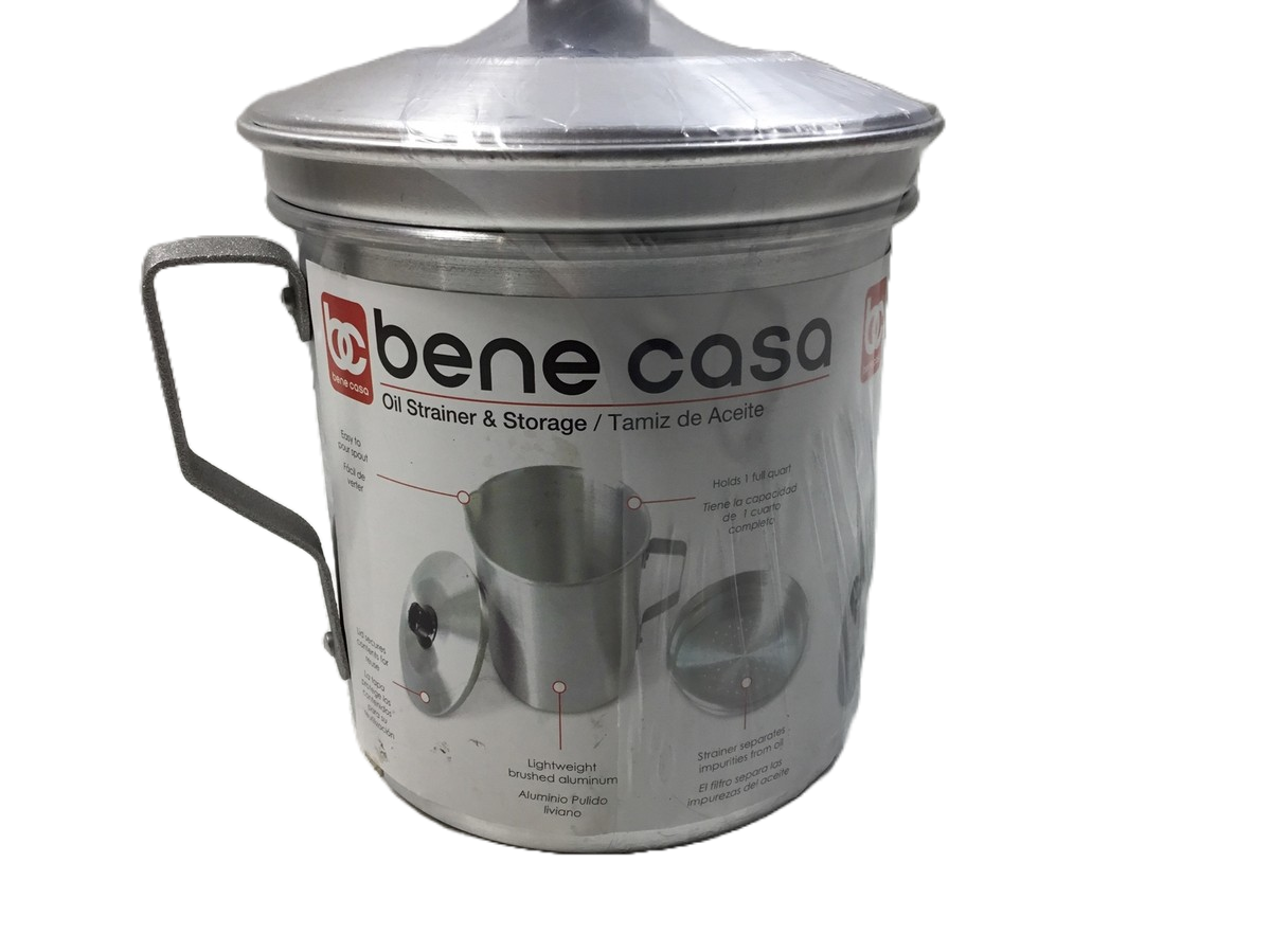 BC Oil Strainer and Storage