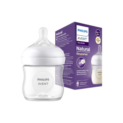 Avent Baby Bottle Nat Clear 4oz