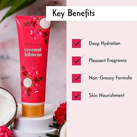 BC Body Cream Coconut Hibiscus 8oz