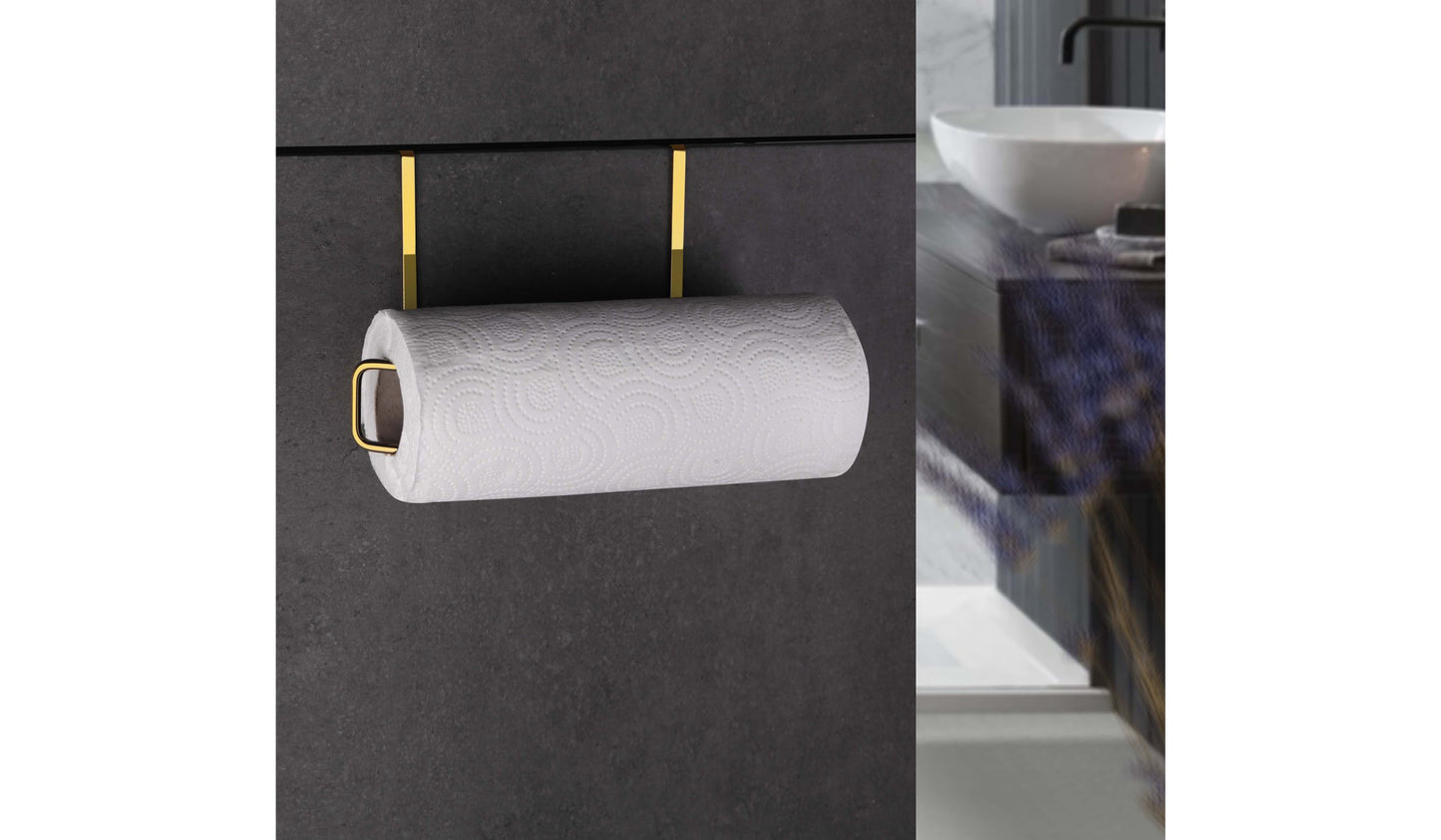 OTD Paper Towel Holder Gld
