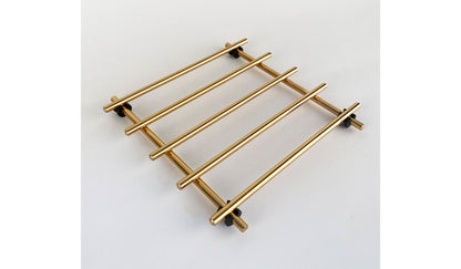 Square Trivet Gld