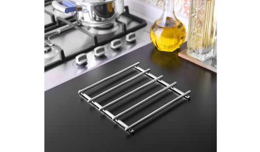Square Trivet Chrome