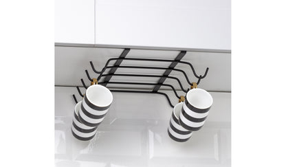 Cabinet Mug Hanger Blk